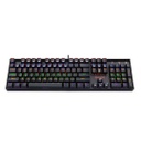 ARESZE K22S Mechanical Gaming Keyboard (Keyclick Switch | 9 RGB Color Backlit | 19- Non-Conflict Keys | Removable Keycaps)