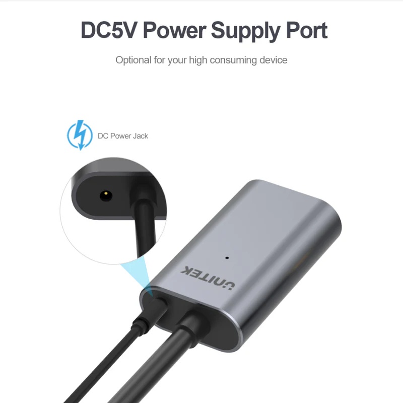 UNITEK 5 GBPS USB 3.0 ACTIVE EXTENSION CABLE 10M (Y-3005)
