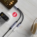 UNITEK USB CABLE USB-C SPLITTER 2 IN 1 USB C HEADPHONE &amp; CHARGE ADAPTER M206A