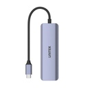 UniTek uHUB Q4 Next / Ultra-Slim 4-in-1USB-C Hub USB-C&amp;A Ports Supports Superspeed 5Gbps (H1107Q)