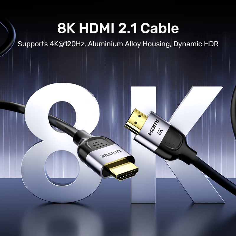 Unitek 8K@60Hz HDMI Cable 1M (C11086GY01-1M)