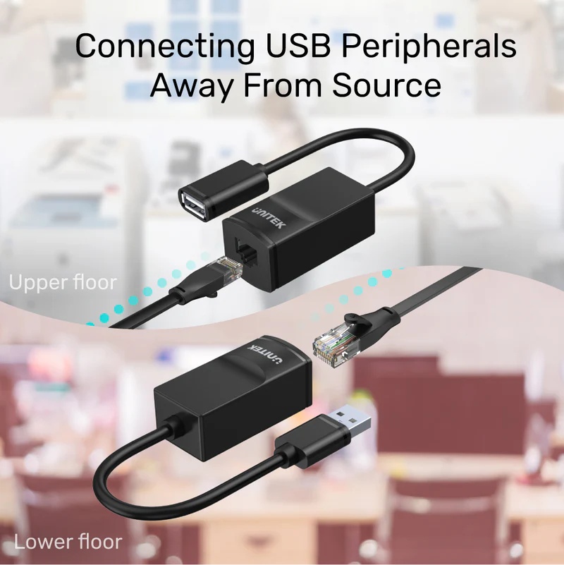 Unitek USB Extender Over cat5 (Y-UEO01001)