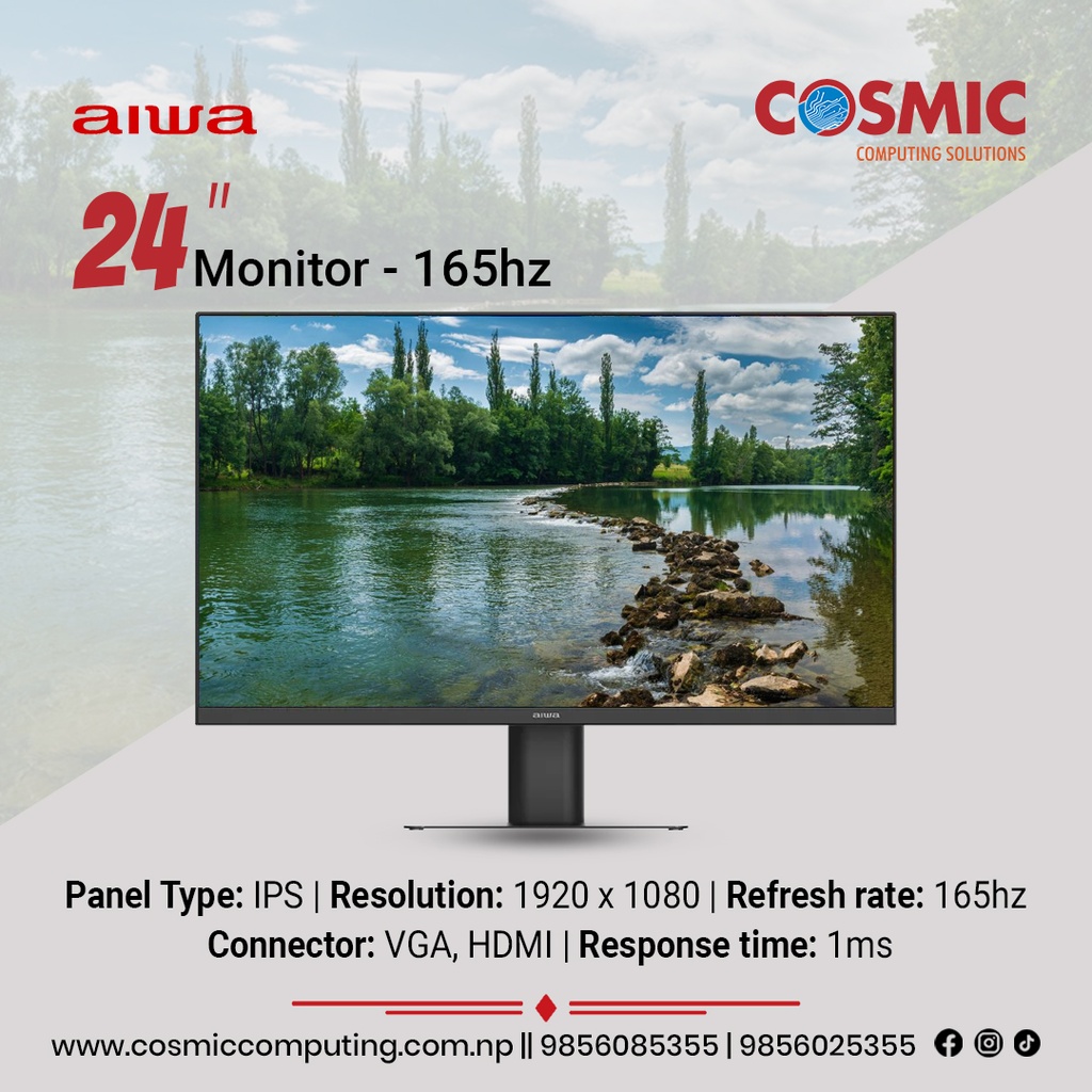 Aiwa MD2404-F Led Moniter 24"