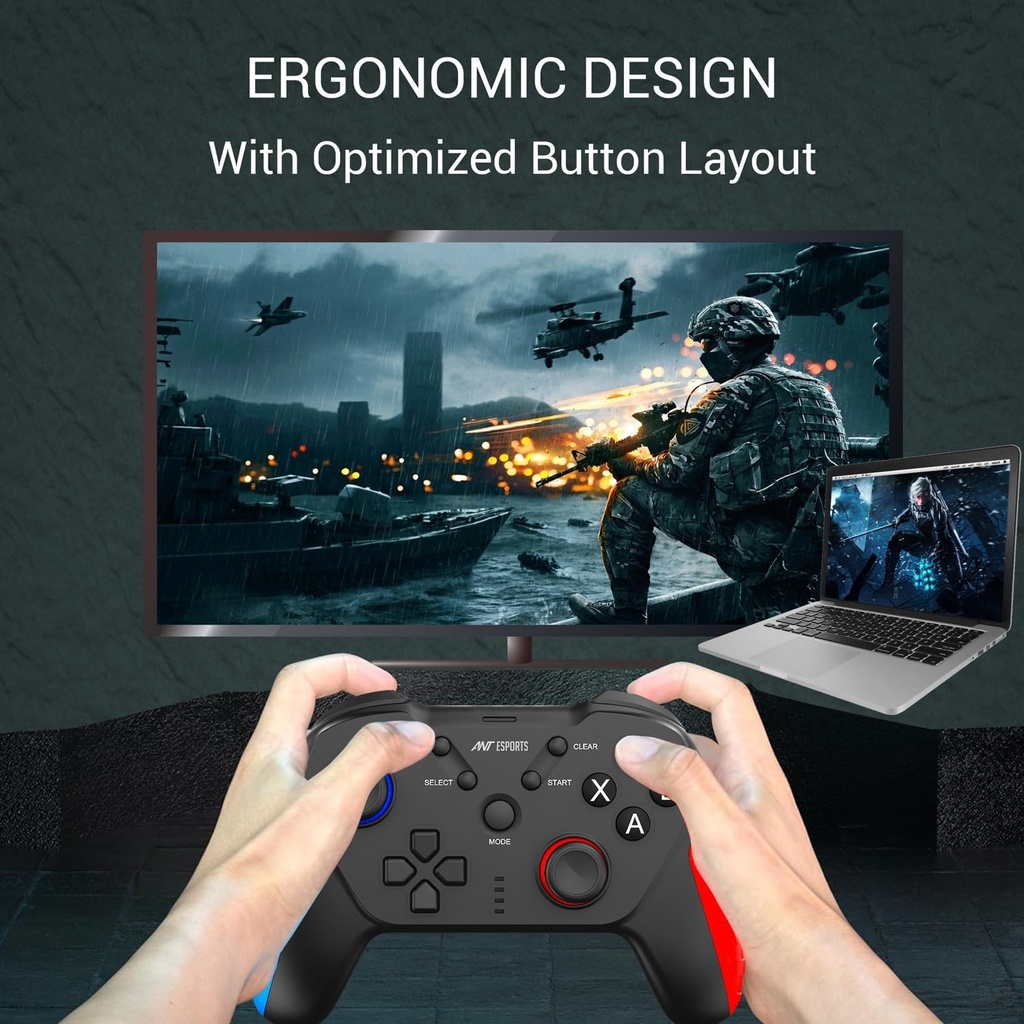 Ant Esports GP110 Wired Gamepad for Windows/Android/PS3 (Joystick | Controller)
