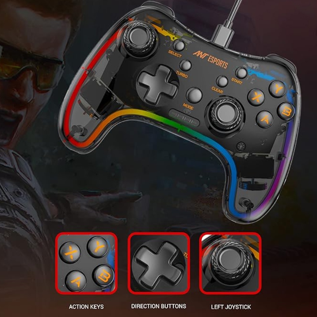 ANT Esports GP110R WIRED GAMEPAD (Joystick | Controller))