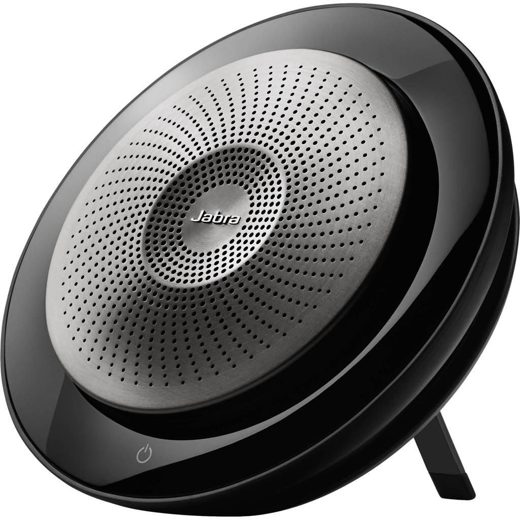 Jabra Speak 710 UC Wireless Bluetooth Speakerphone with Link 370 USB Adapter – Portable Conference Speaker for Holding Meetings Anywhere with Immersive Sound - Certified for Zoom &amp; Google Meet