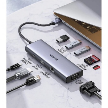 UGREEN 9-IN-1 USB-C Multifunction Adapter | Docking Station |15600