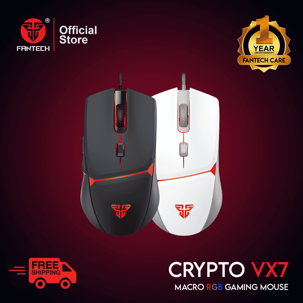 FANTECH VX7 Crypto Gaming Mouse