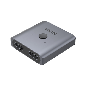 UNITEK 4K ALUMINUM HDMI SWITCH 2-TO-1BI-DIRECTIONAL V1127A