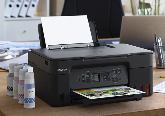 Canon PIXMA Efficient G3770 All-in-One Ink Tank Printer | Print, Scan &amp; Copy